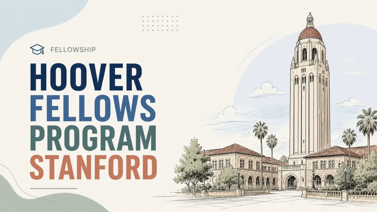 Hoover Fellows Program 2027 at Stanford