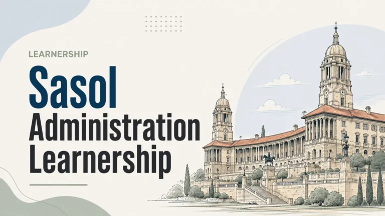 Sasol Administration Learnership 2026: 12-Month Programme