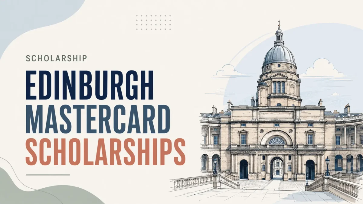 University of Edinburgh Mastercard Foundation Scholarships 2027/28: Fully Funded Postgraduate Study